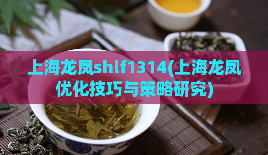 上海龙凤shlf1314(上海龙凤优化技巧与策略研究)