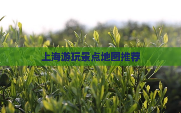 上海游玩景点地图推荐