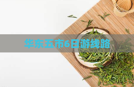 华东五市6日游线路