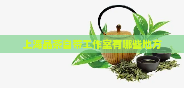 上海品茶自带工作室有哪些地方