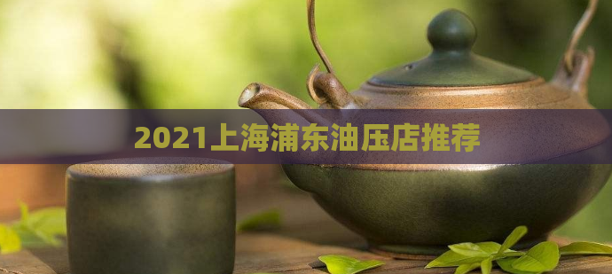 2021上海浦东油压店推荐