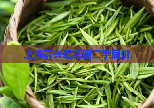 上海嘉兴后花园二手房价